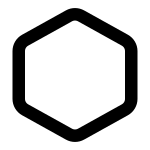 Hexagon SVG Icon